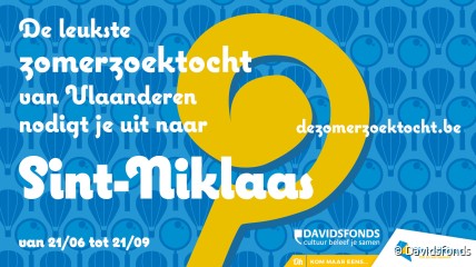 Zomerzoektocht in Sint-Niklaas, Belsele en Sinaai